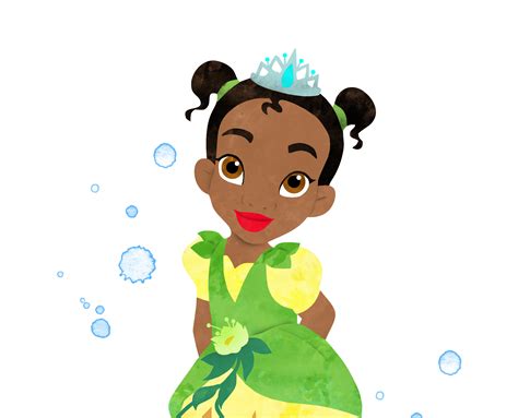 Princess Baby Tiana The Princess and the Frog Disney Set 3 | Etsy