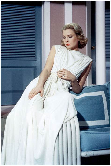 Grace Kelly In The Goddess Dress From The 1956 Grace Kelly Style