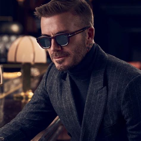 David Beckham Embodies London Style With Smart Eyewear Campaign Drip