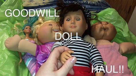 Goodwill Doll Haul What Did I Find January 18th 2018 Youtube