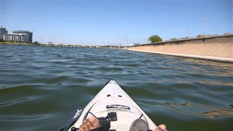 Tempe Town Lake 4 23 2014 Kayak Fishing Youtube