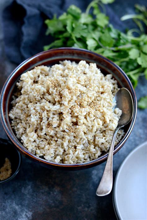 Simply Scratch Ginger Sesame Brown Rice Simply Scratch