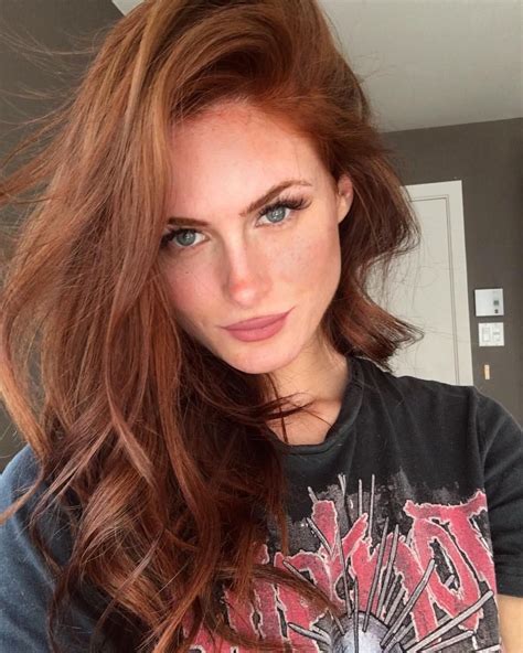 Miguelle Landry Red Hair Green Eyes Natural Red Hair Ginger Hair Color