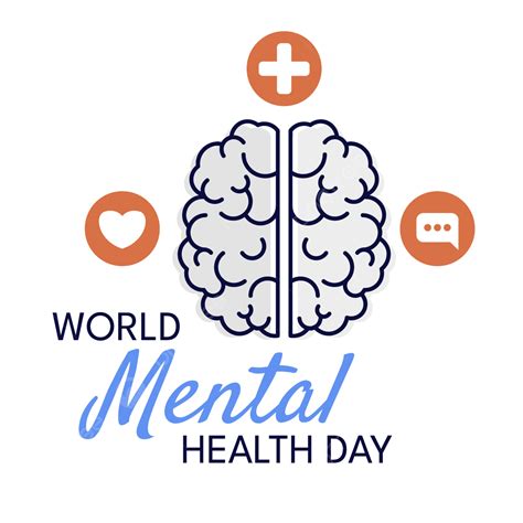 World Mental Health Day Png Printable Templates
