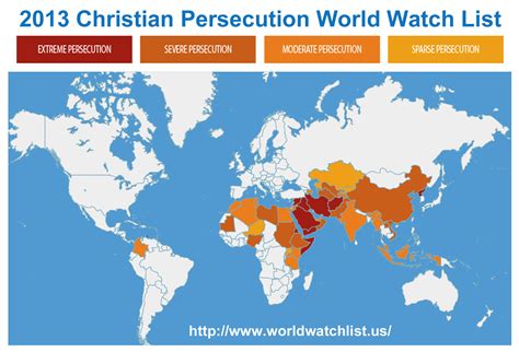 Top 10 Countries Where It Is Most Dangerous To Practice Christianity