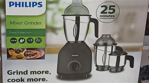 Philips Mixer Grinder Hl Watt Unboxing Review