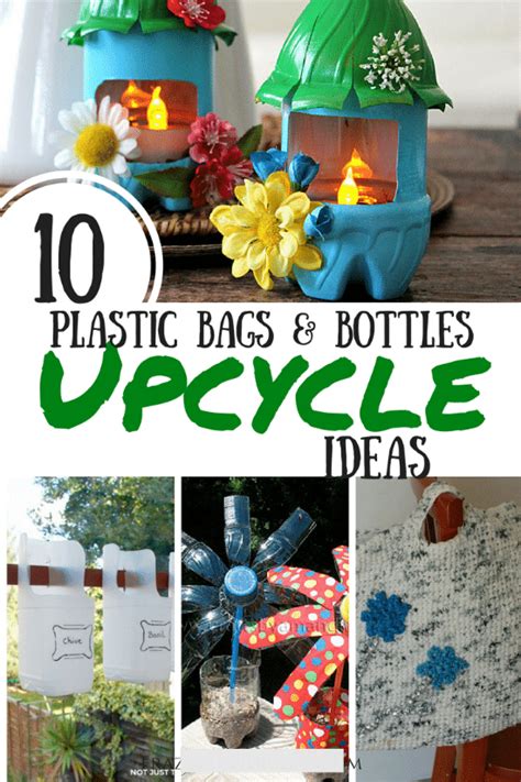 10 Ways To Upcycle Plastic Bottles And Bags Thrifty Jinxy