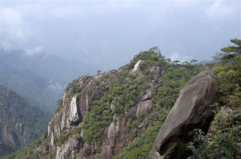 Mount Sanqing Sanqingshan Jiangxi China Stock Photo Image Of
