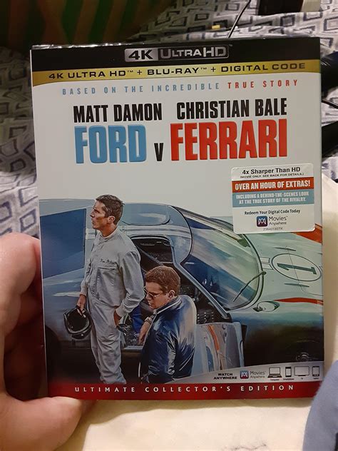 We can confirm that there. FORD V FERRARI - aka Le Mans '66, my favorite film of 2019! I saw it in theaters 3 times. Best ...