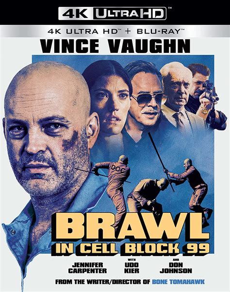 Brawl In Cell Block 99 [blu Ray] Vince Vaughn Jennifer Carpenter Udo Kier Don Johnson Marc