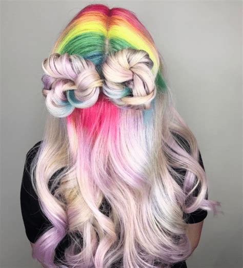 Hair Color Unicorn Frappuccino Inspired Stylendesigns