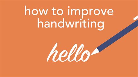 When you're confident with these, you can choose a few more to practise. how to improve handwriting - YouTube