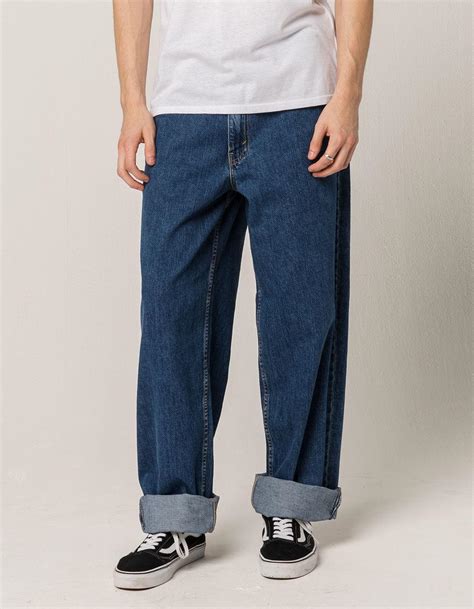 Lyst Levis Oh My Mens Baggy Jeans In Blue For Men