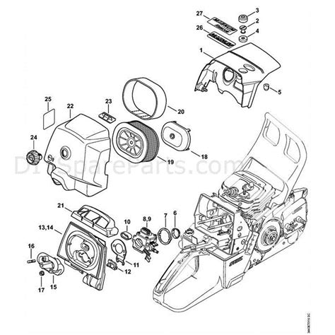 An In Depth Look At The Stihl Ms 391 Parts Diagram Everything You Need