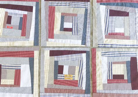 Wonky log cabin quilt block. Wonky Log Cabins & the Art of Quilting "Green" - Quilt 2 ...
