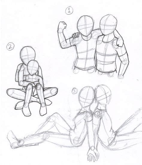 drawing poses two people friends 39 ideas drawing people drawing poses drawing tutorial