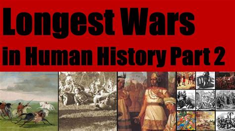 Longest Wars In Human History Part 02 Youtube