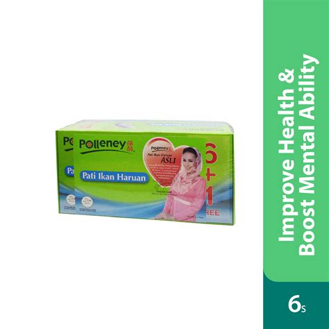 Khasiat pati atau produk berasaskan ikan haruan Polleney Pati Ikan Haruan (70ml X 6s) - Alpro Pharmacy