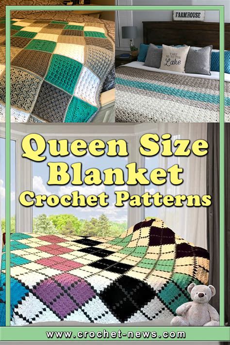 10 Crochet Queen Size Blanket Patterns Crochet News