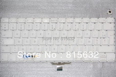 Original Clavier Qwerty French Keyboard Coque For Macbook 133 A 1181