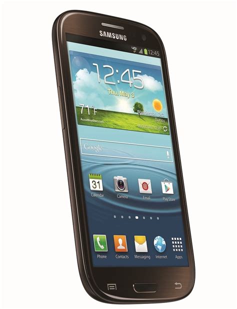 Samsung Galaxy S Iii 4g Android Phone Brown