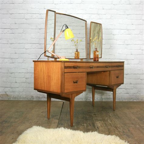 Adresseris a dressing table that has chest of drawers as the base and usually a mirror on the top. Vintage Teak Dressing Table | Furniture, Retro furniture, Patio furniture redo