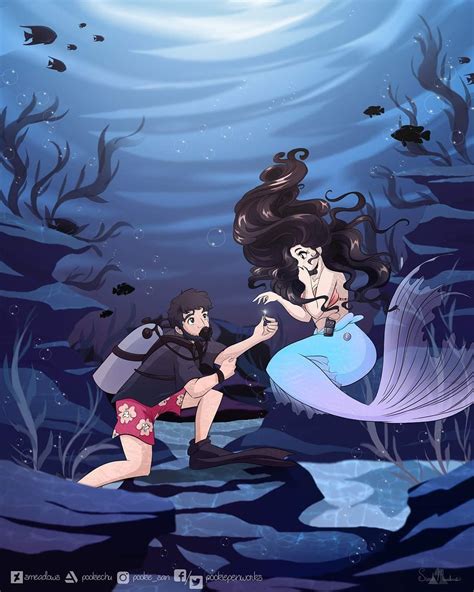 62 Mermaids Anime Art Meme Image