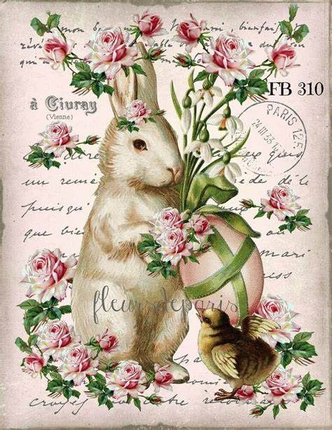 Vintage Easter Printables