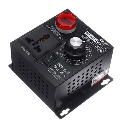 AC 220V 4000W Voltage Regulator Thyristor Electronic Variable Speed | eBay