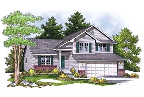 Traditional Style House Plan 3 Beds 25 Baths 1672 Sqft Plan 70 598