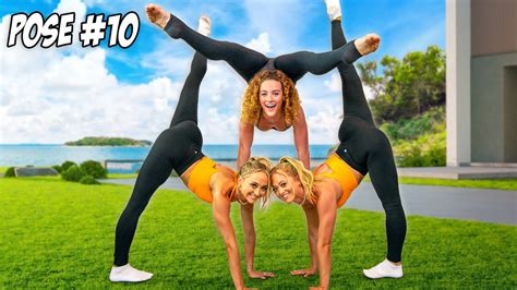 Extreme Contortion Challenge W Rybka Twins Youtube