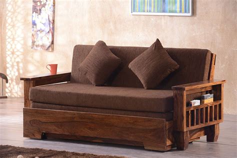 Buy Solid Wood Jodhpur Sofa Cum Bed Furniture Made In Solid Wood Saraf Furniture Product