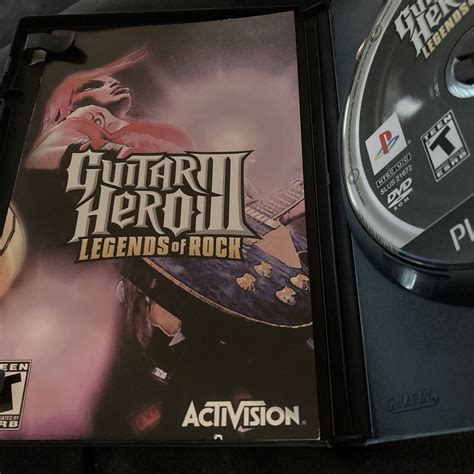 Guitar Hero Lll 3 Legends Of Rock Complete Ps2 Game Pre Owned Ebay