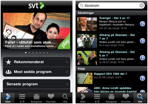 Prenumerera på svt plays nyhetsbrev, öppnar annan webbplats. Nu finns SVT Play i App Store | Smartare Vardag