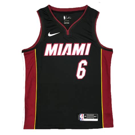 Miami Heat Jersey James 6 Nba Jersey
