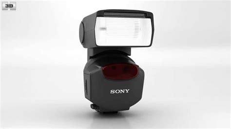 Sony Hvl F43am External Flash By 3d Model Store Youtube