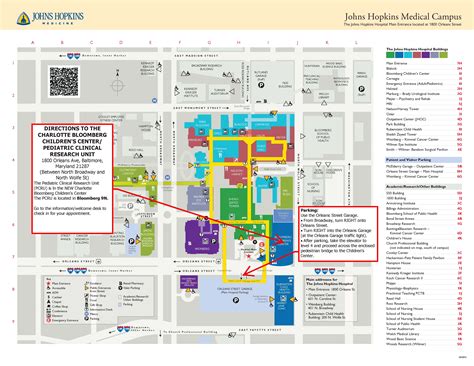 Johns Hopkins Hospital Campus Map Zip Code Map Images And Photos Finder