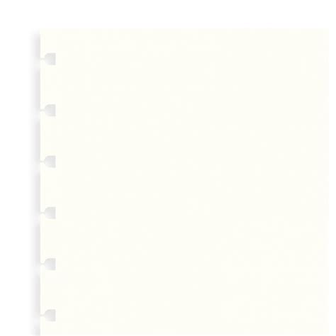 Buy Filofax A5 Plain Notebook Refill White 32 Sheet At Mighty Ape
