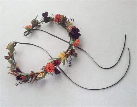 Items Similar To Woodland Hair Wreath Hair Flower Crown Bridal