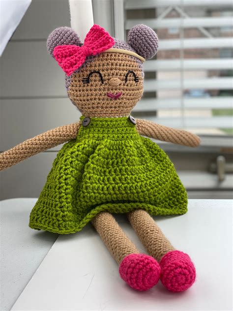 Crochet Pattern Amigurumi Doll Pattern Crochet Baby Doll Etsy Australia