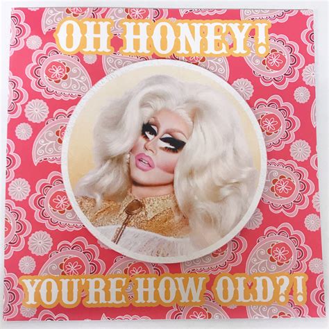 Trixie Mattel Birthday Card Etsy