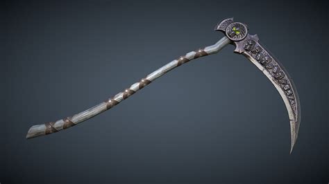 Undead Scythe Buy Royalty Free 3d Model By Donfalcone 71998a7