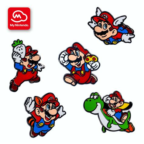 Super Mario 35th Pin Set Restocked In Nintendo Store Sm128c