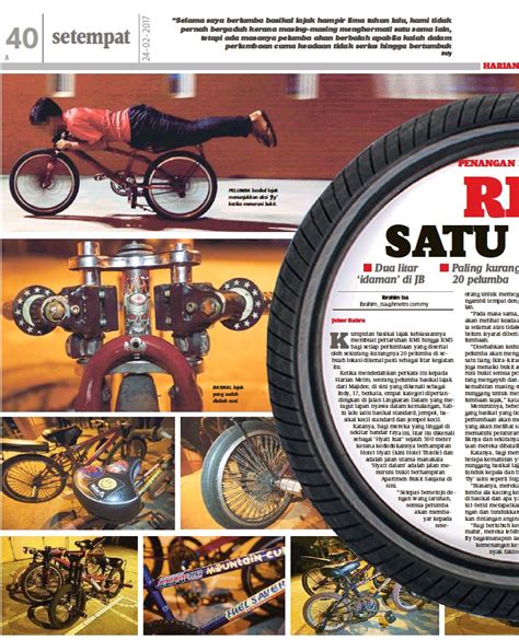 Maybe you would like to learn more about one of these? PressReader - Harian Metro: 2017-02-24 - KERENAH BASIKAL LAJAK