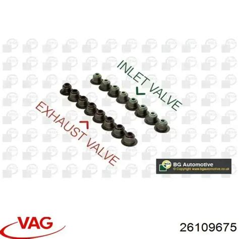 26109675 VAG сальник клапана маслосъемный впуск выпуск