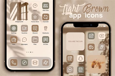 Brown App Icons Aesthetic Ios 14 Free App Icons With Brown Aesthetic