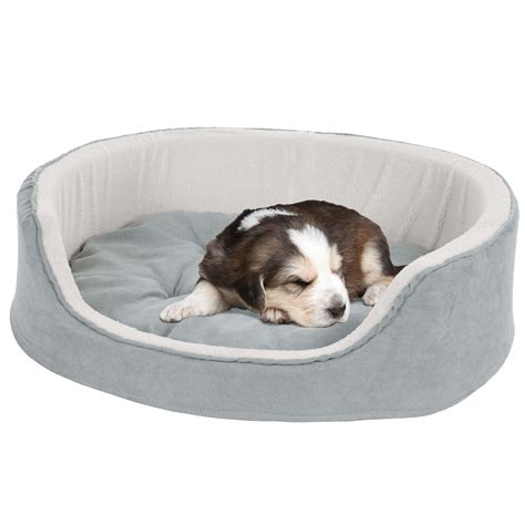 Maybe you would like to learn more about one of these? Round Dog Bed, Small Cuddle Round Microsuede Pet Bed ...