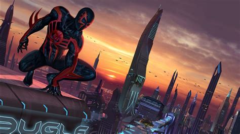 Spider Man 2099 Full Hd Wallpaper And Background Image 1920x1080 Id
