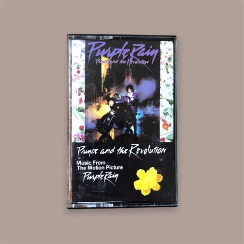 Purple Rain Cassette Prince And The Revolution Vintage Music Etsy