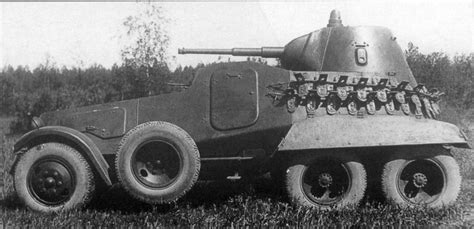 Soviet Armoured Cars Pre War And Ww2